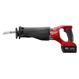 Milwaukee M18 FUEL 18-Volt Lithium-Ion Brushless Cordless Combo Kit (5-Tool) with  M18 FUEL 1/2 in. Impact Wrench