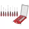 Milwaukee 3/8 in. Drive SAE Ratchet and Socket Mechanics Tool Set with Packout Case (28-Piece) and Screwdriver Set (8-Piece)