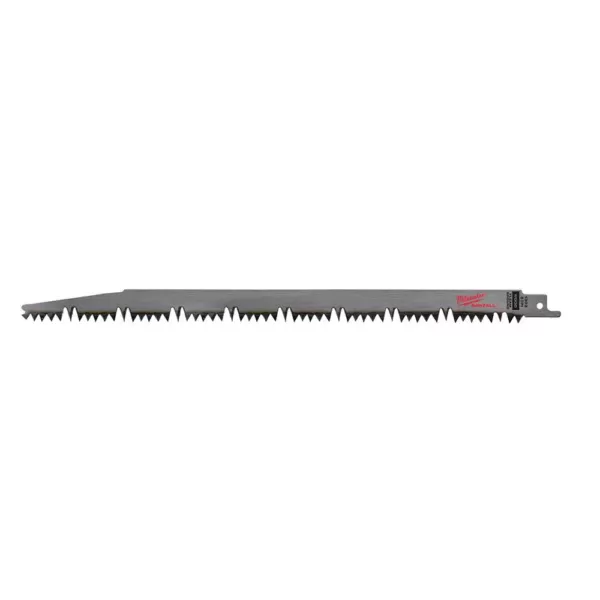 Milwaukee 12 in. 5 TPI Pruning SAWZALL Reciprocating Saw Blades (5-Pack)