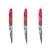 Milwaukee 9 in. 5 Teeth per in. AX Carbide Teeth Demolition Nail Embedded Wood Cutting SAWZALL Reciprocating Saw Blades (3 Pack)