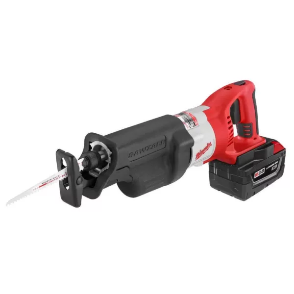 Milwaukee M28 28-Volt Lithium-Ion SAWZALL Cordless Reciprocating Saw Kit w/(2) 3.0Ah Batteries, Charger, Hard Case