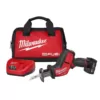 Milwaukee M12 FUEL 12-Volt Lithium-Ion Brushless Cordless HACKZALL Reciprocating Saw Kit w/(1) 4.0Ah Batteries, Charger & Tool Bag