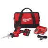 Milwaukee M18 18-Volt Lithium-Ion Cordless Hackzall Reciprocating Saw Kit with (1) 3.0Ah Battery, Charger and Tool Bag