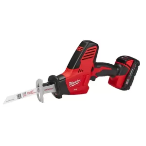 Milwaukee M18 18-Volt Lithium-Ion Cordless Hackzall Reciprocating Saw Kit with (1) 1.5Ah Battery, Charger and Tool Bag