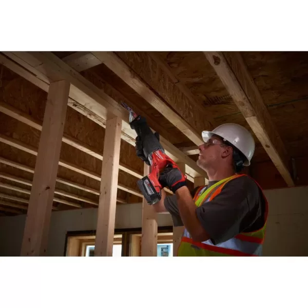 Milwaukee M18 FUEL ONE-KEY 18-Volt Lithium-Ion Brushless Cordless SAWZALL Reciprocating Saw Kit with Two 9.0Ah Batteries