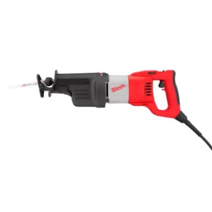 Milwaukee 13 Amp Orbital Super Sawzall Kit with Rotating Handle and Hard Case