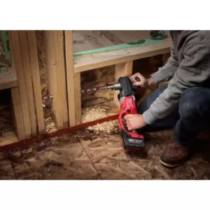 Milwaukee M18 FUEL 18-Volt Lithium-Ion Brushless Cordless 1/2 in. Hole Hawg Right Angle Drill (Tool-Only)