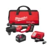 Milwaukee M18 FUEL 18-Volt Lithium-Ion Brushless Cordless Hole Hawg 1/2 in. Right Angle Drill Kit W/(2) 9.0Ah Batteries