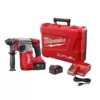 Milwaukee M18 FUEL 18-Volt Lithium-Ion Brushless Cordless 1 in. SDS-Plus Rotary Hammer Kit with Two 5.0Ah Batteries, Hard Case