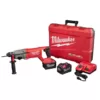 Milwaukee M18 FUEL 18-Volt Lithium-Ion Brushless Cordless 1 in. SDS-Plus D-Handle Rotary Hammer Kit W/(2) 9.0Ah Batteries