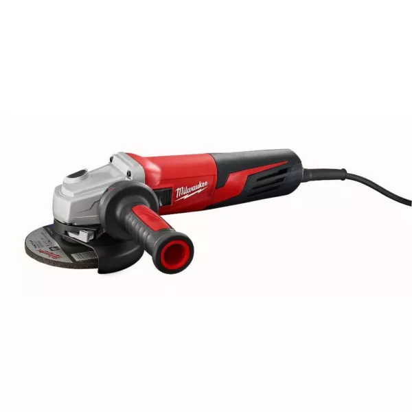 Milwaukee 10.5 Amp Corded 1-9/16 in. SDS-Max Rotary Hammer Kit with 5 in. Small Angle Grinder with Dial Speed