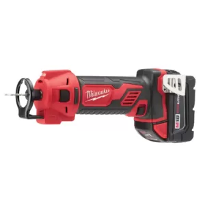 Milwaukee M18 18-Volt Lithium-Ion Cordless Rotary Cut Out Tool Kit with Two 3.0 Ah Batteries, Charger and Tool Bag