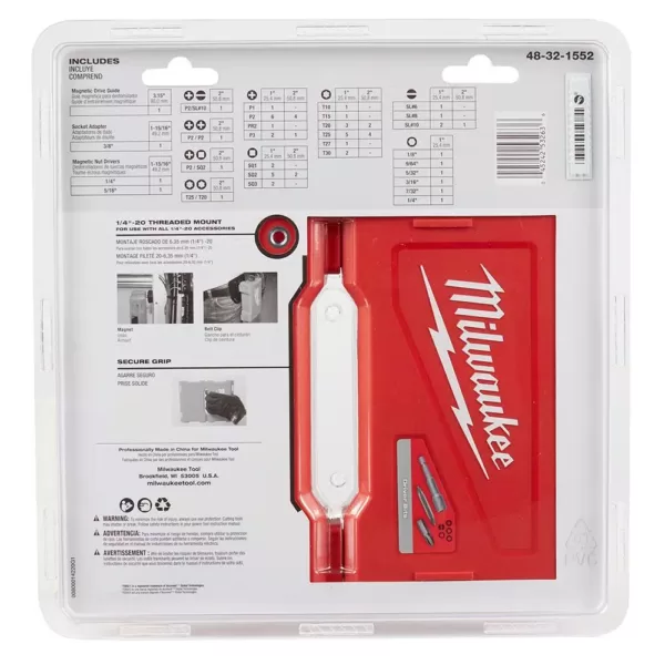 Milwaukee Screwdriving Bit Set (64-Piece)