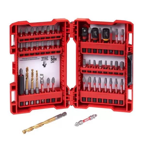 Milwaukee SHOCKWAVE Impact Duty Steel Driver Bit Set (95-Piece)