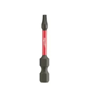 Milwaukee T15 2 in.  Torx SHOCKWAVE Power Bit