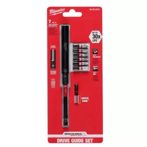 Milwaukee SHOCKWAVE IMPACT DUTY Magnetic Impact Drive Guide Set (7-Piece)