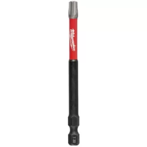 Milwaukee SHOCKWAVE Torx #30 3.5 in. Impact Duty Steel Screwdriver Bit (5-Pack)