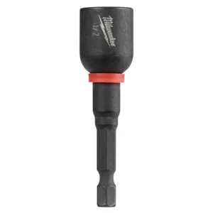 Milwaukee Shockwave 1/2 in. x 2-9/16 in. Steel Magnetic Nut Driver