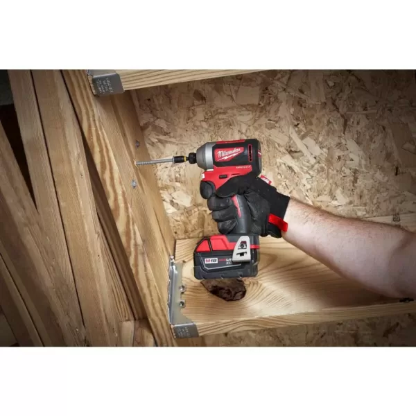 Milwaukee 1-7/8 in. Steel Shockwave Impact Duty Magnetic Nut Driver Set (4-Piece)