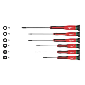 Milwaukee Torx Precision Screwdriver Set (6-Piece)