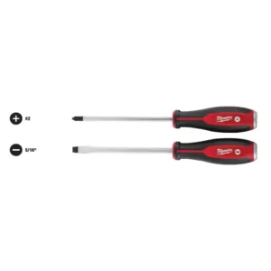 Milwaukee Demo Screwdriver Drivers with Steel Caps (2-Piece)