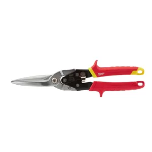 Milwaukee 11.5 in. Long Straight-Cut Aviation Snips