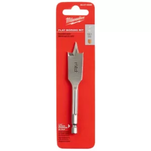 Milwaukee 3/4 in. x 4.5 in. Flat Boring Bit