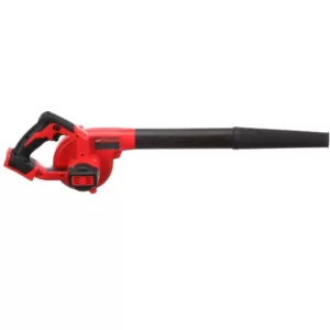 Milwaukee M18 18-Volt Lithium-Ion Cordless Compact Blower with INKZALL Black Fine Point Jobsite Marker