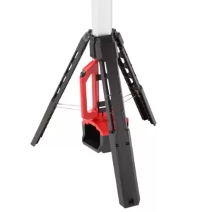 Milwaukee M18 18-Volt Lithium-Ion Cordless Rocket Dual Power Tower Light with HIGH OUTPUT XC 8.0 Ah Battery