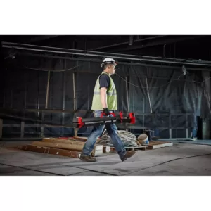 Milwaukee M18 18-Volt Lithium-Ion Cordless Rocket Dual Power Tower Light with HIGH OUTPUT XC 8.0 Ah Battery