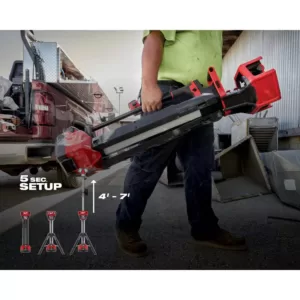 Milwaukee M18 18-Volt Lithium-Ion Cordless ROCKET LED Stand Light/Charger Kit with HIGH OUTPUT 8.0 Ah Battery