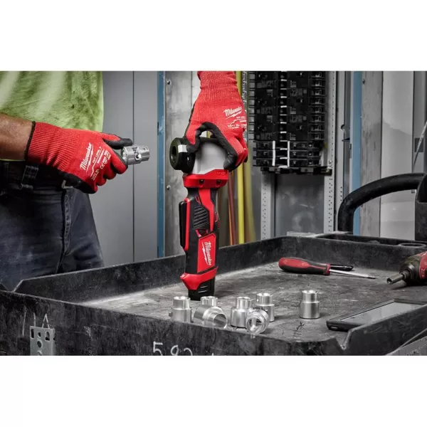 Milwaukee M12 12-Volt Lithium-Ion Cordless Cable Stripper Kit for Al THHN/XHHW Wire