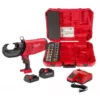 Milwaukee M18 18-Volt Lithium-Ion Cordless FORCE LOGIC 750 MCM Crimper Kit with EXACT #6 750 MCM Al Dies