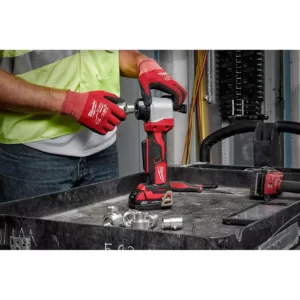 Milwaukee M18 18-Volt Lithium-Ion Cordless Cable Stripper Kit for Cu and Al RHW/RHH/USE Wire Cutting