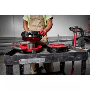 Milwaukee M18 FUEL Angler 100 ft. Non-Conductive Polyester Pulling Fish Tape Drum