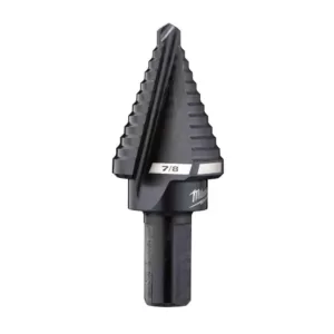 Milwaukee 7/8 in. #7 Step Black Oxide Drill Bit