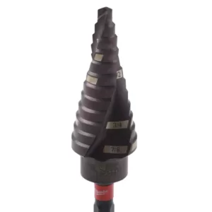 Milwaukee SHOCKWAVE 3/16 in. x 7/8 in. #4 Impact-Duty Titanium Step Bit