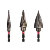 Milwaukee SHOCKWAVE Impact Duty Titanium Step Bit Kit (3-Piece)