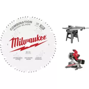 Milwaukee 12 in. x 60-Tooth Combination Circular Saw Blade