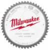 Milwaukee 8 in. x 50 Carbide Teeth Thin Metal & Stainless Cutting Circular Saw Blade