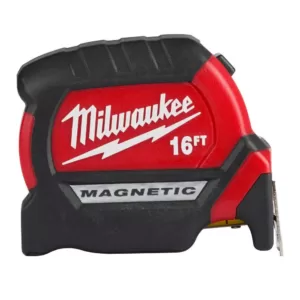 Milwaukee 16 ft. Premium Magnetic Tape Measure