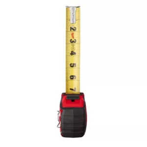 Milwaukee 25 ft. x 1.3 in. W Blade Tape Measure with 14 ft. Standout with Fastback Compact Folding Utility Knife