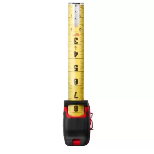 Milwaukee 25 ft. x 1.3 in. Wide Blade Magnetic Tape Measure with 17 ft. Reach