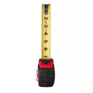 Milwaukee 25 ft. x 1.3 in. Wide Blade Magnetic Tape Measure with 17 ft. Reach