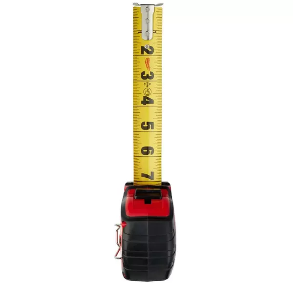 Milwaukee 30 ft. x 1.3 in. Wide Blade Tape Measure with 17 ft. Reach