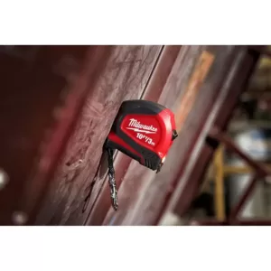 Milwaukee 10 ft. Keychain Tape Measure with LED Light