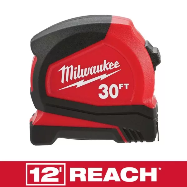 Milwaukee 30 ft. Compact Tape Measure