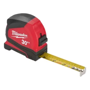 Milwaukee 30 ft. Compact Tape Measure