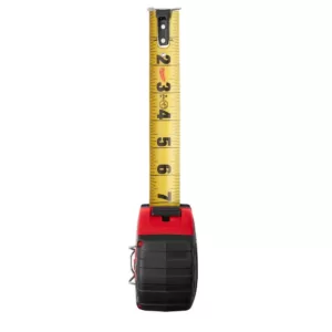 Milwaukee 25 ft. x 1.3 in. Gen II STUD Magnetic Tape Measure with 14 ft. Standout with Fastback Compact Folding Utility Knife