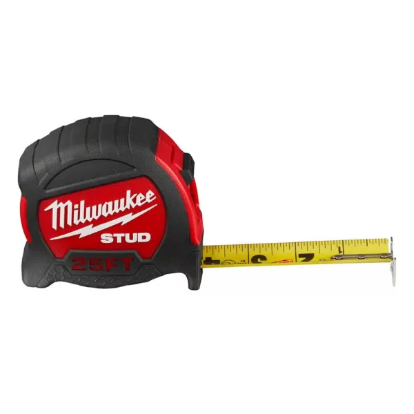 Milwaukee 25 ft. STUD Tape Measure